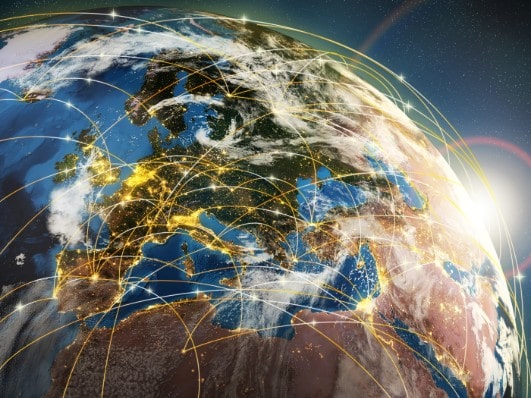 Global network connection